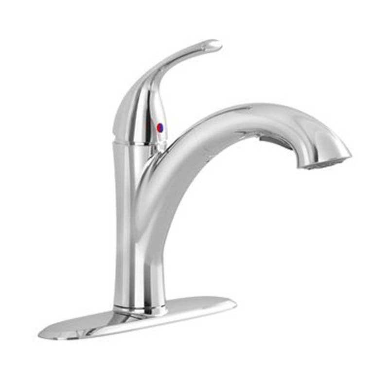 American Standard 4433.100.002 Quince Single-Handle Pull-Out Sprayer Kitchen Faucet in Polished Chrome