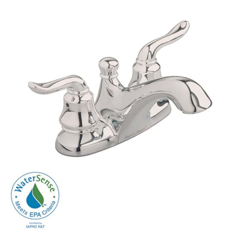 American Standard 4508.201.295 Princeton 4" 2-Handle Low-Arc Bathroom Faucet in Satin Nickel with Speed Connect Drain