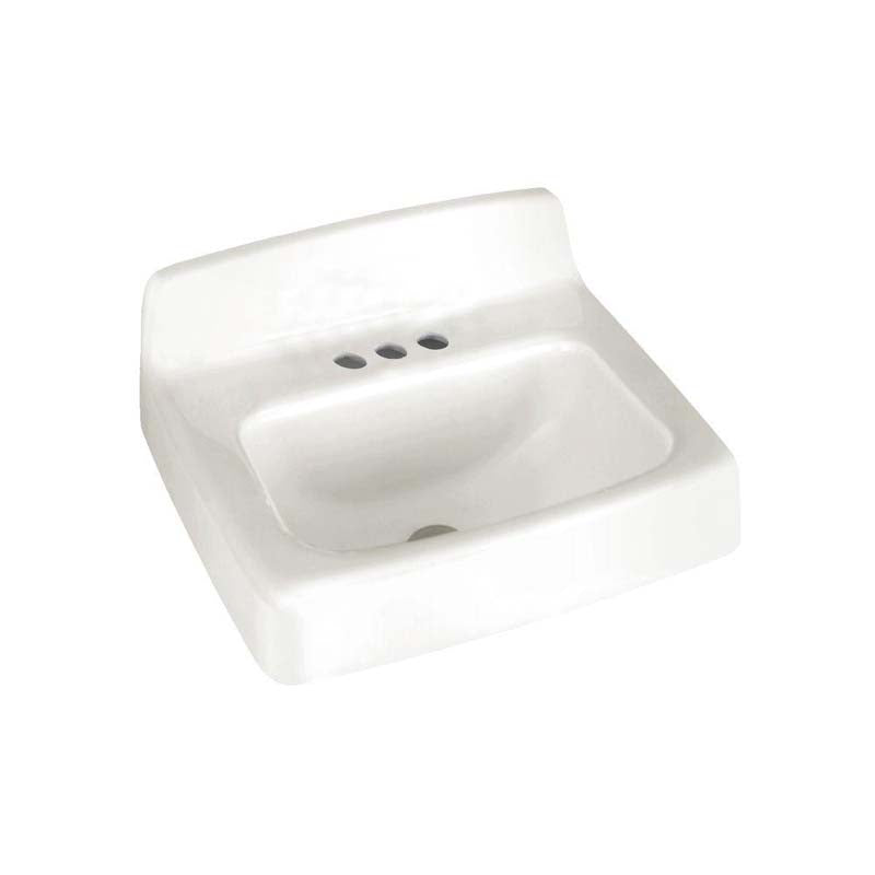 American Standard 4867.004.020 Regalyn Wall-Mount Bathroom Sink in White