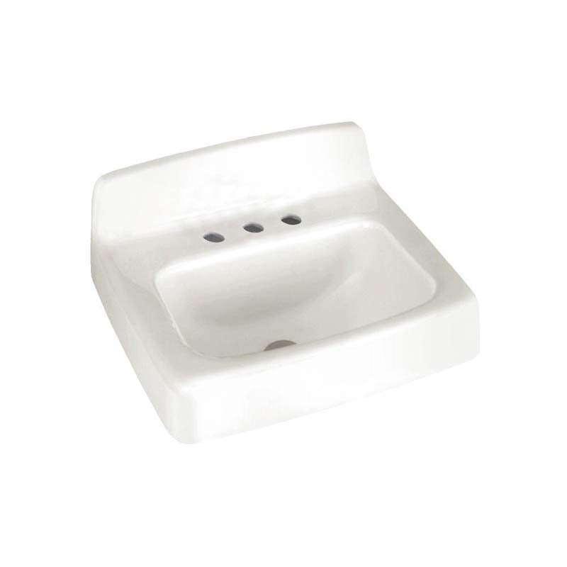 American Standard 4869.008.020 Regalyn Wall-Mount Bathroom Sink in White