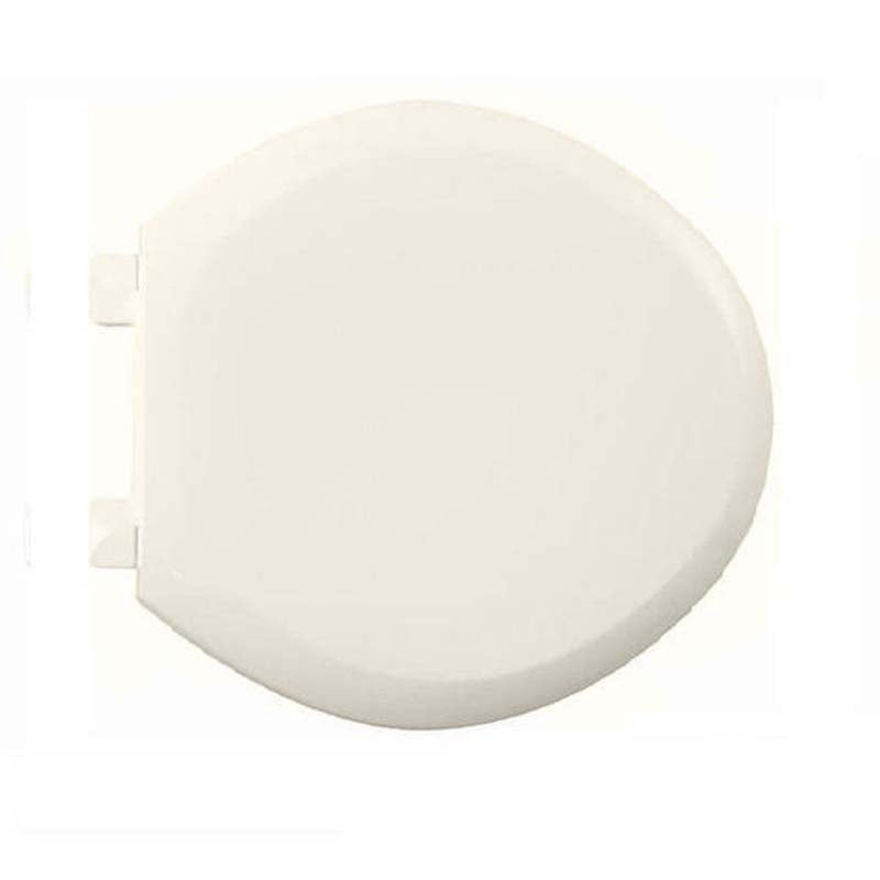 American Standard 5320.110.222 EverClean Slow Close Round Closed Front Toilet Seat in Linen