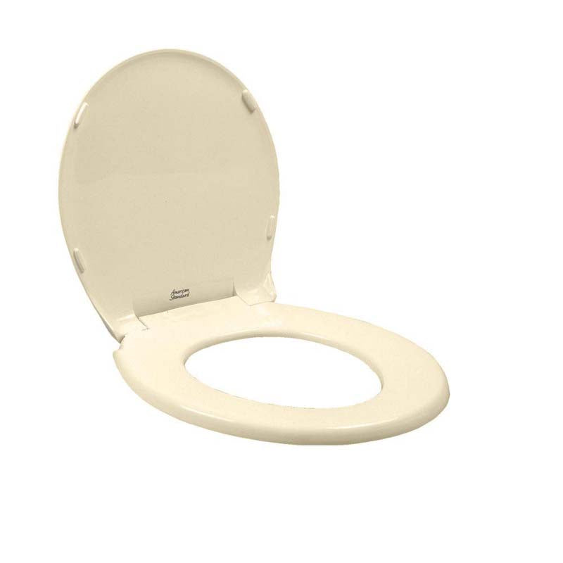 American Standard 5322.011.021 Rise & Shine Round Closed Front Toilet Seat in Bone