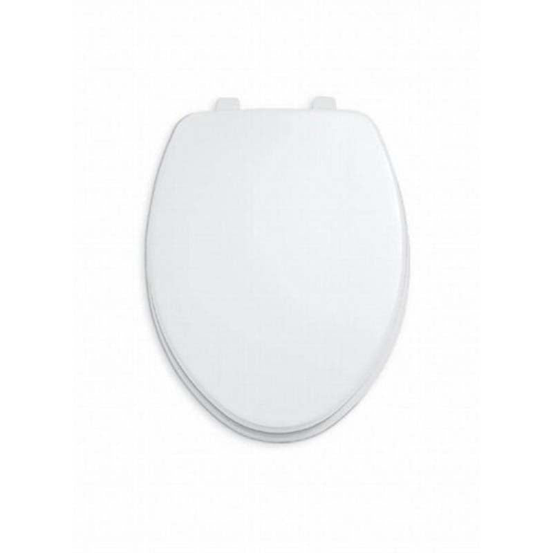 American Standard 5325.024.020 Rise & Shine Open Front Elongated Plastic Toilet Seat in White