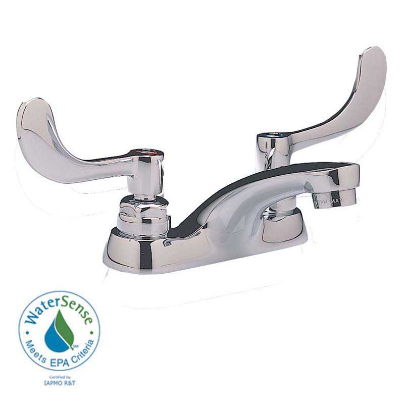 American Standard 5500.170.002 Monterrey 4" Bathroom Faucet without Drain Wrist Blade Handle in Chrome