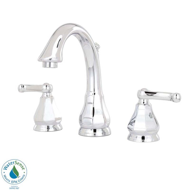 American Standard 6028.801.002 Dazzle Widespread 2-Handle High-Arc Bathroom Faucet in Polished Chrome 