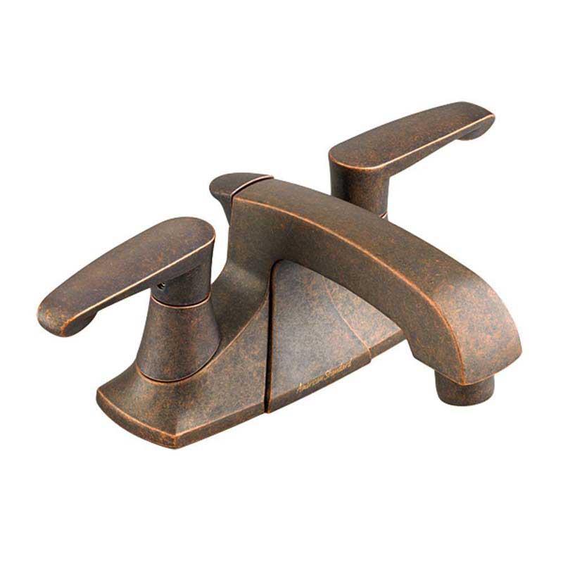 American Standard 7005.201.224 Copeland 4" 2-Handle Low Arc Lavatory Faucet with Speed Connect Drain in Oil Rubbed Bronze