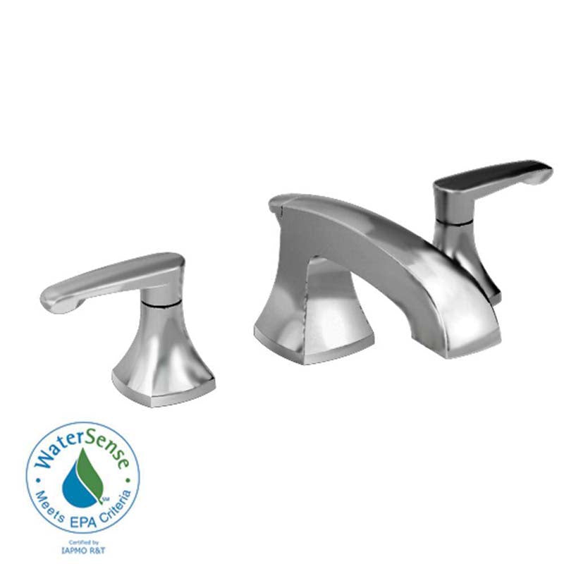 American Standard 7005.801.295 Copeland Widespread 2-Handle Low-Arc Bathroom Faucet in Satin Nickel