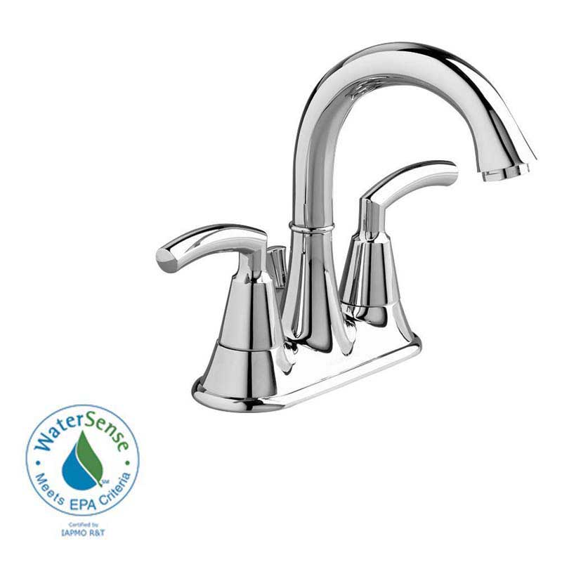 American Standard 7038.201.002 Tropic 2-Handle High Arc Bathroom Faucet in Polished Chrome 