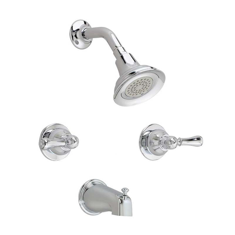 American Standard 7220.732.002 Hampton 2-Handle Tub and Shower Faucet in Polished Chrome