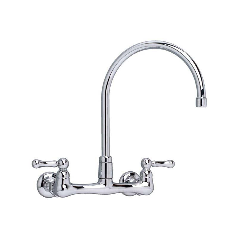 American Standard 7293.152.002 Heritage Wall Mount 2-Handle Bar Faucet in Polished Chrome