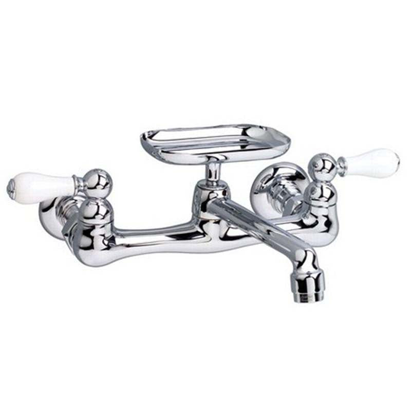American Standard 7295.152.002 Heritage 2-Handle Pull-Out Sprayer Kitchen Faucet in Chrome