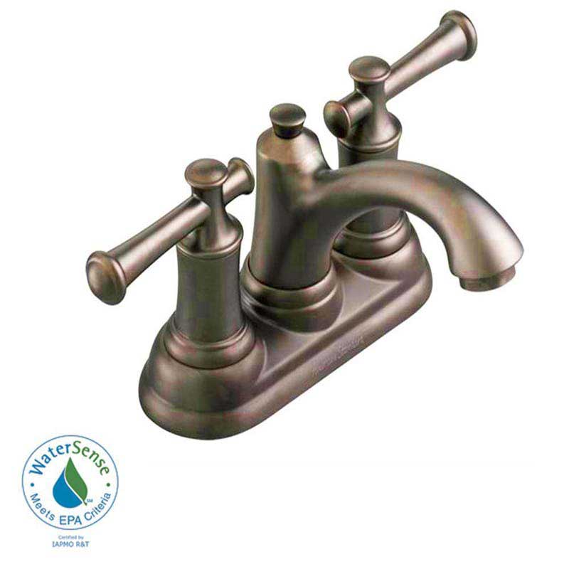 American Standard 7415.201.224 Portsmouth Single Hole 2-Handle Mid-Arc Bathroom Faucet in Oil Rubbed Bronze 