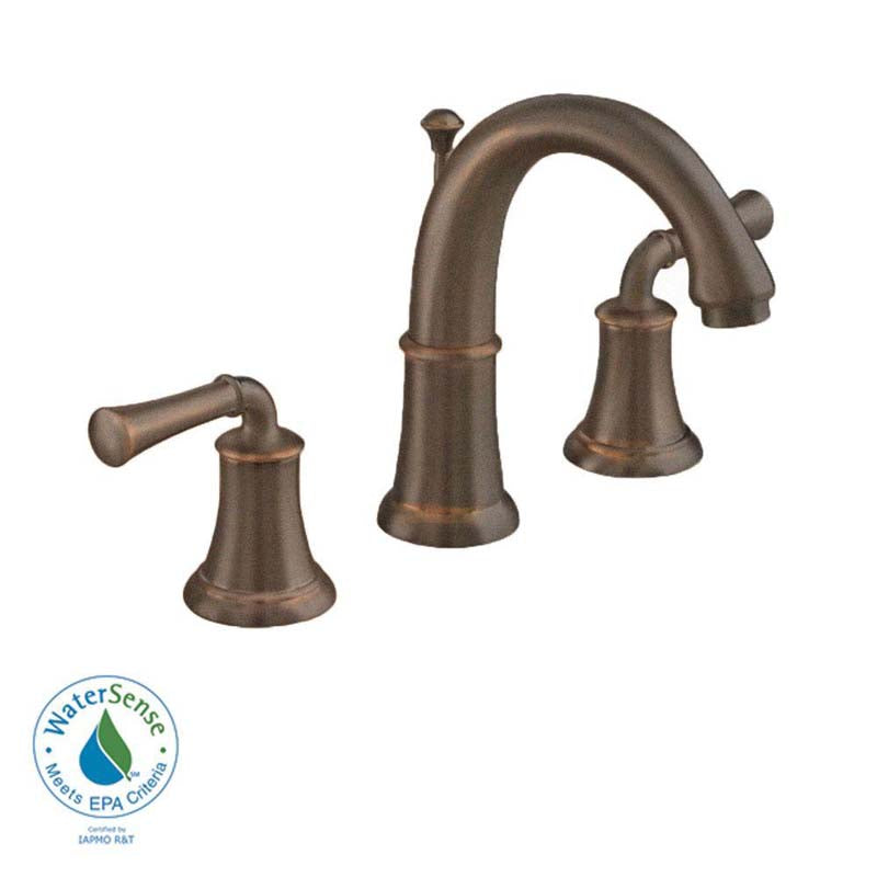 American Standard 7420.801.224 Portsmouth Single Hole 2-Handle Mid-Arc Bathroom Faucet in Oil Rubbed Bronze