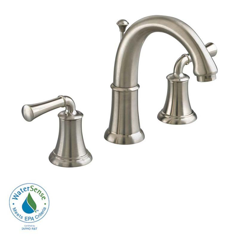 American Standard 7420.801.295 Portsmouth 8" 2-Handle High-Arc Bathroom Faucet with Speed Connect Drain in Satin Nickel