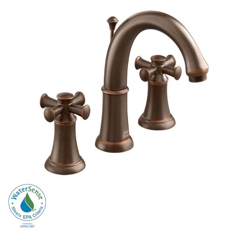 American Standard 7420.821.224 Portsmouth Single Hole 2-Handle Mid-Arc Bathroom Faucet in Oil Rubbed Bronze
