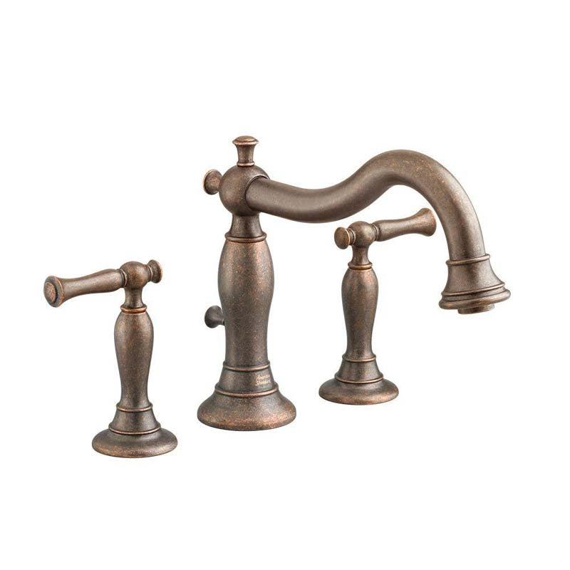 American Standard 7440.900.224 Quentin 2-Handle Deck-Mount Roman Tub Faucet with Less Handshower in Oil Rubbed Bronze