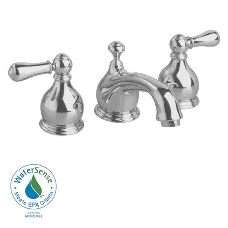 American Standard 7871.732.295 Hampton 8" Widespread 2-Handle Low-Arc Bathroom Faucet in Satin Nickel