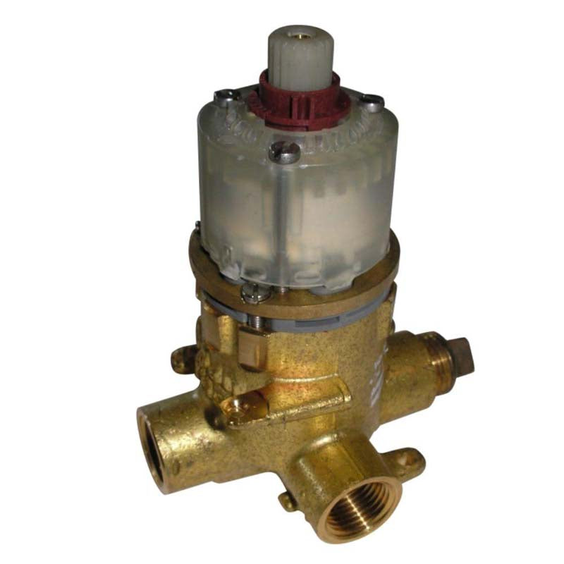 American Standard R127SS Pressure Balanced Rough Valve Body With 1/2 PEX Inlets And Direct Sweat Outlets