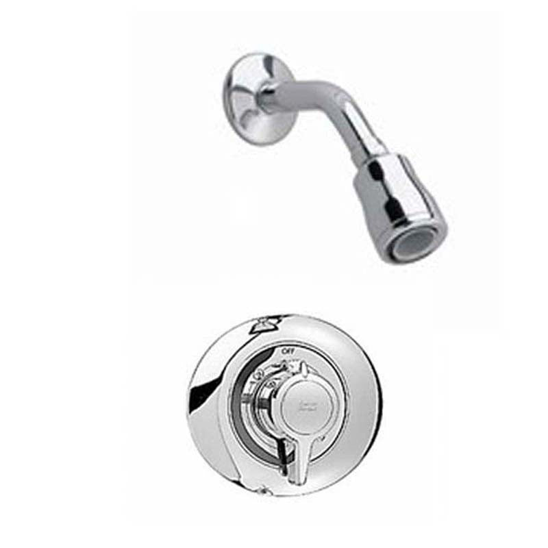 American Standard T372.128.002 Colony Shower Trim Kit with Flo-Wise Water Saving Showerhead in Polished Chrome