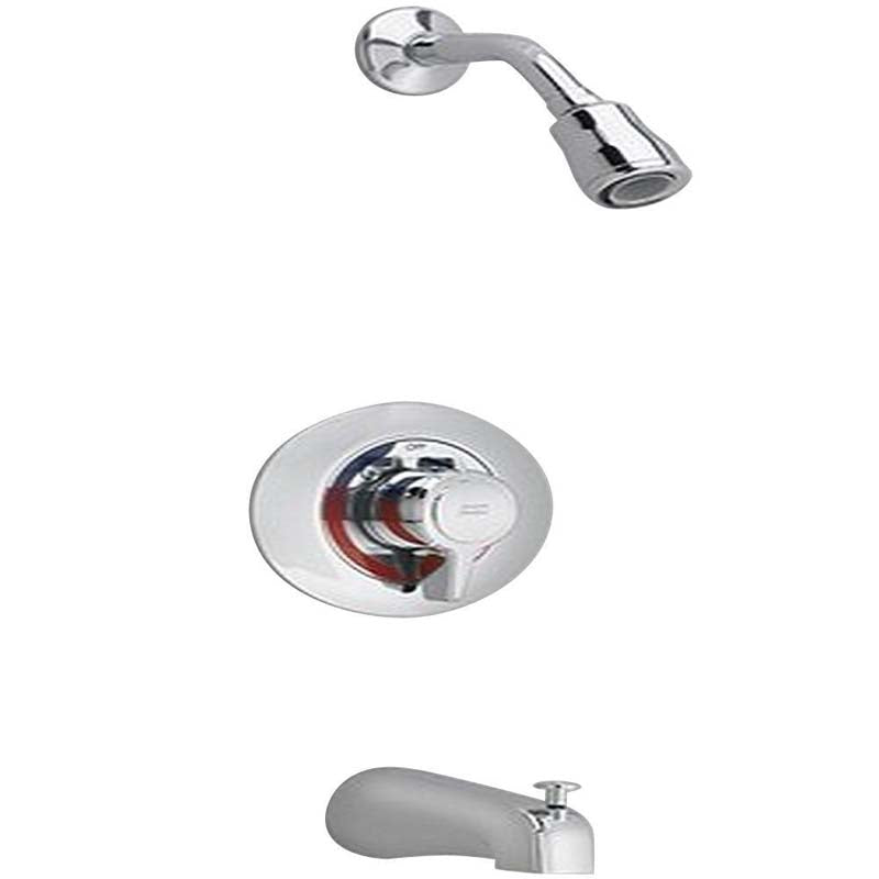 American Standard T375.248.002 Colony Bath Trim Kit Flo-Wise Water Saving Showerhead in Polished Chrome 