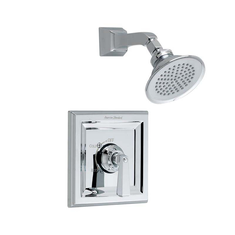 American Standard T555.501.002 Town Square 1-Handle Tub and Shower Faucet Trim Kit in Polished Chrome (Valve Not Included)