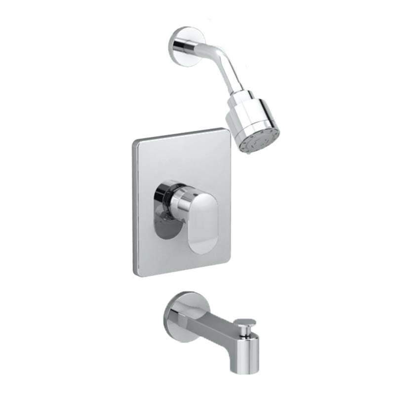 American Standard T590.508.002 Studio Single-Handle 3-Function Tub and Shower Trim Kit in Polished Chrome Less Rough Valve Body