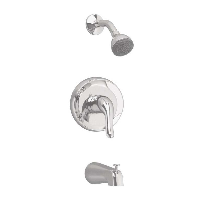 American Standard T675.502.295 Colony Soft Bath/Shower Trim Kit with Easy Clean Showerhead in Satin Nickel