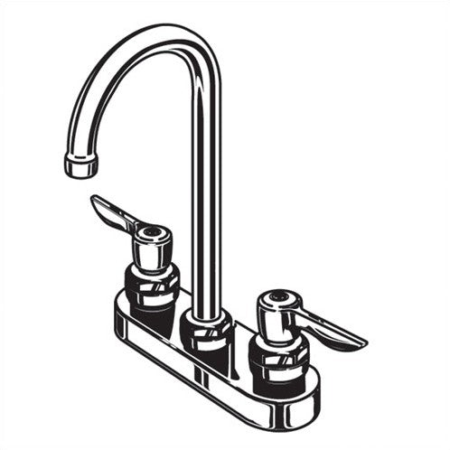 American Standard Monterrey Centerset Bathroom Faucet with Double Lever Handles 2