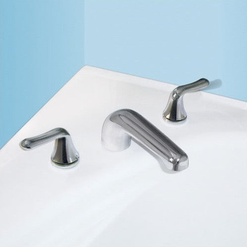 American Standard Colony Soft Double Handle Deck Mount Tub Only Faucet Metal Lever Handle