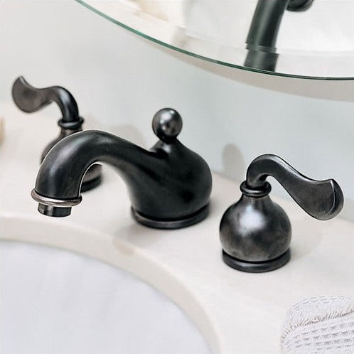American Standard Amarilis Widespread Bathroom Faucet with Double Lever Handles - 3801.000