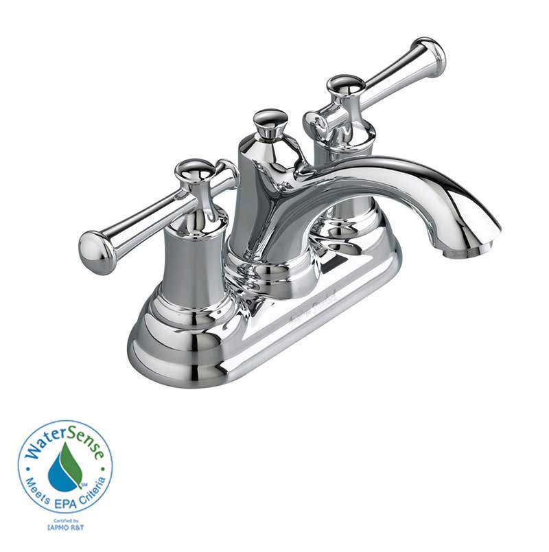 American Standard Portsmouth Centerset Bathroom Faucet with Double Lever Handles