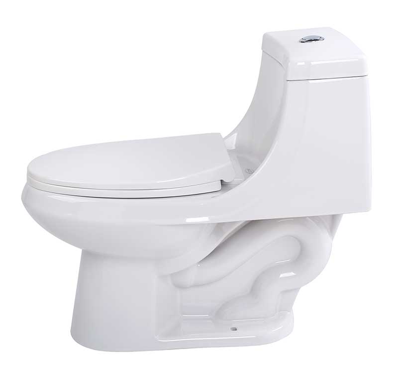 Anzzi Odin 1-piece 1.28 GPF Dual Flush Elongated Toilet in White T1-AZ056 19