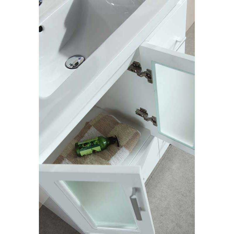 Design Element Stanton 32" Single Sink Vanity Set with Drop-in Sink in White 4