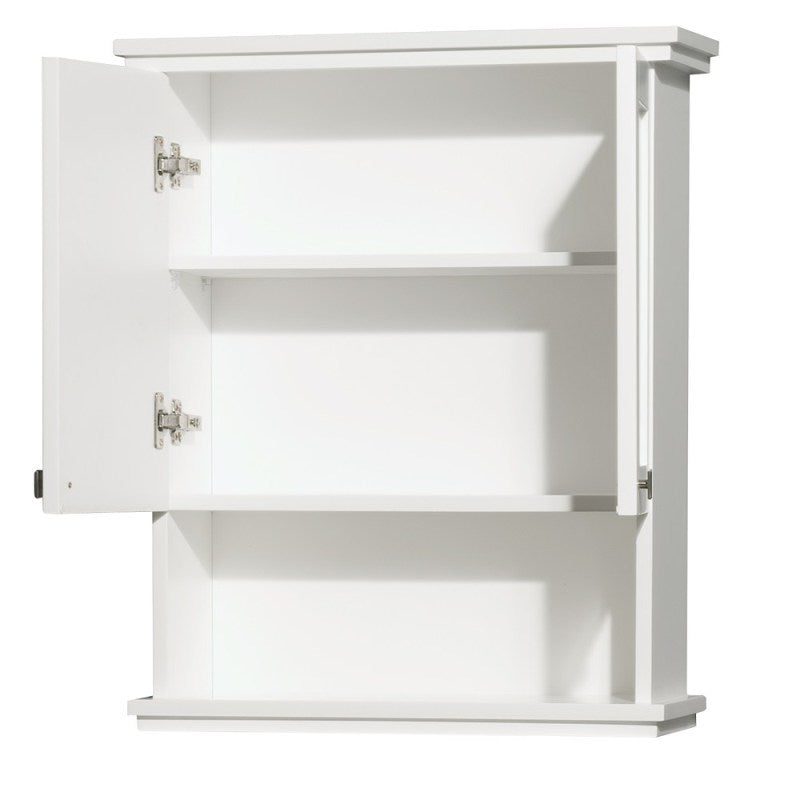 Wyndham Collection Acclaim Wall Cabinet - White WC-CG8000-WC-WHT 2