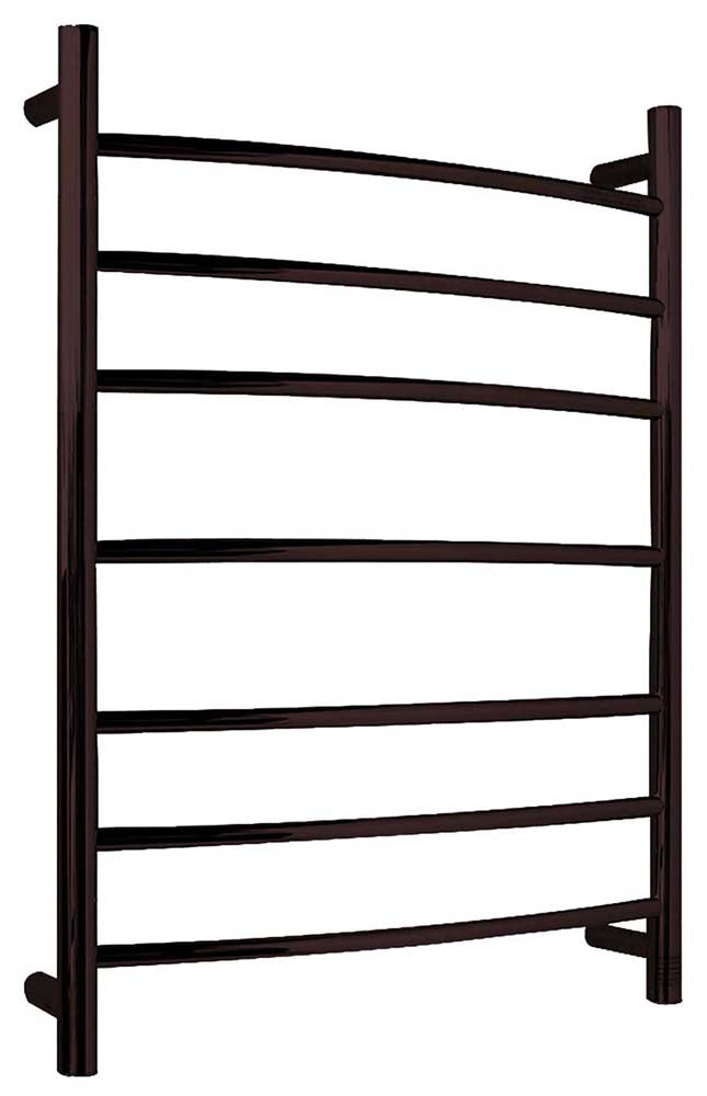 Anzzi Gown 7-Bar Stainless Steel Wall Mounted Towel Warmer in Oil Rubbed Bronze TW-AZ027ORB