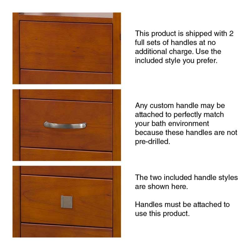Wyndham Collection Tavello Wood Bathroom Cabinet - Cherry  WC-K-W045-CH 3