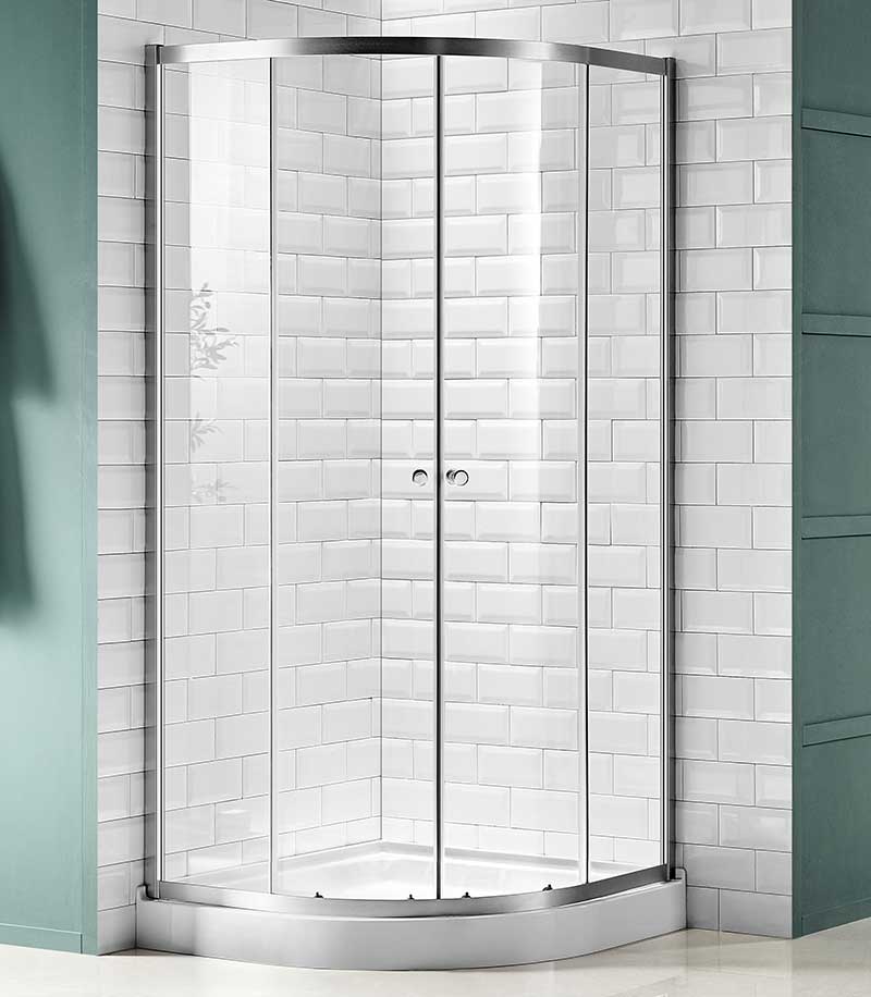 Anzzi Mare 35 in. x 76 in. Framed Shower Enclosure with TSUNAMI GUARD in Brushed Nickel SD-AZ050-01BN 2