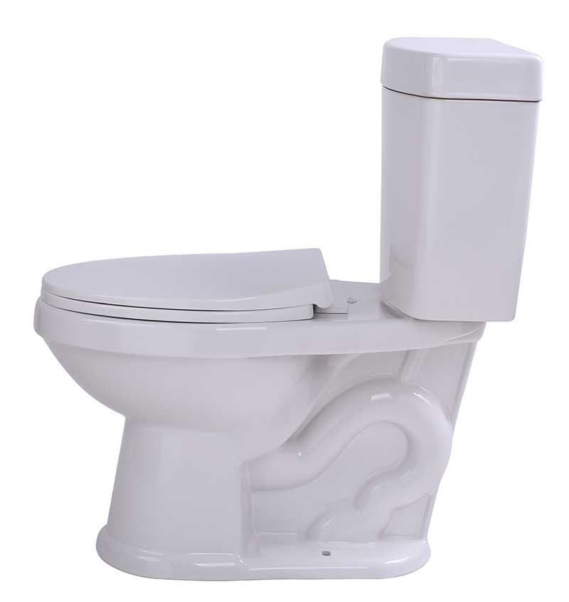 Anzzi Talos 2-piece 1.6 GPF Single Flush Elongated Toilet in White T1-AZ065 19