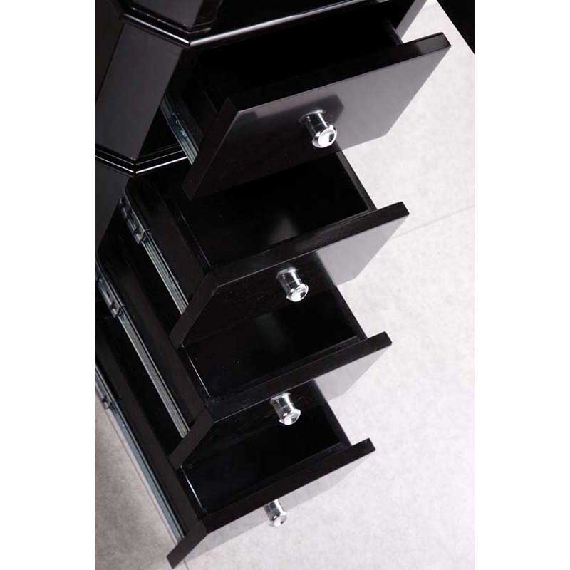 Design Element Imperial 70" Linen Cabinet 4