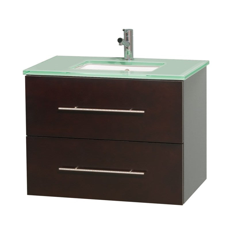 Wyndham Collection Centra 30" Single Bathroom Vanity for Undermount Sinks - Espresso WC-WHE009-30-SGL-VAN-ESP- 6