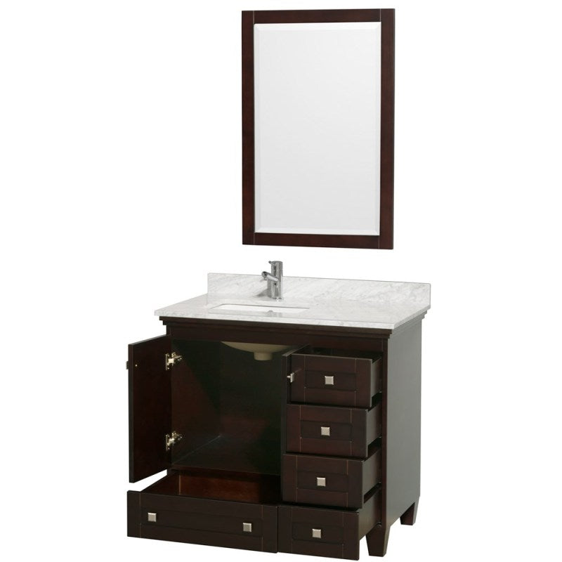 Wyndham Collection Acclaim 36" Single Bathroom Vanity - Espresso WC-CG8000-36-ESP 3