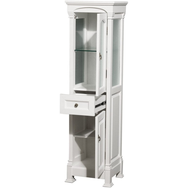 Wyndham Collection Andover Traditional Bathroom Cabinet - White WC-TFS065-WHT 2
