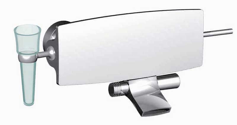 Fima by Nameeks De Soto Wall Mount Tub Only Faucet Trim