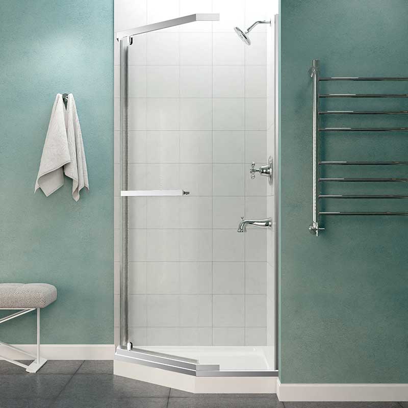 Anzzi Castle Series 49 in. x 72 in. Semi-Frameless Shower Door with TSUNAMI GUARD in Polished Chrome SD-AZ056-01CH 4