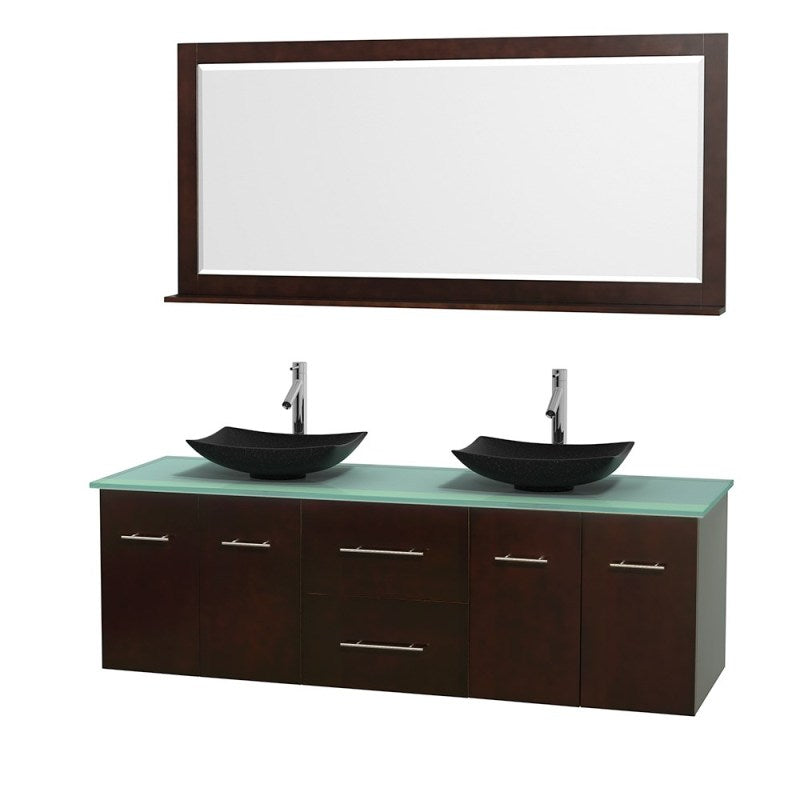 Wyndham Collection Centra 72" Double Bathroom Vanity Set for Vessel Sinks - Espresso WC-WHE009-72-DBL-VAN-ESP 6