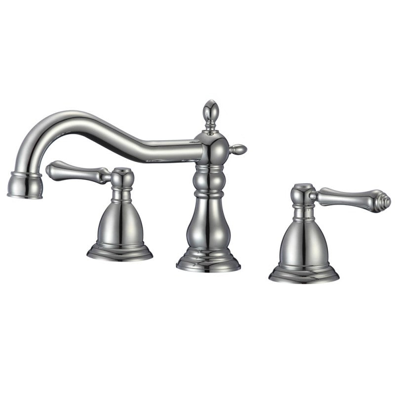 Wyndham Collection WC-F107 Widespread Traditional Bathroom Faucet WC-F107