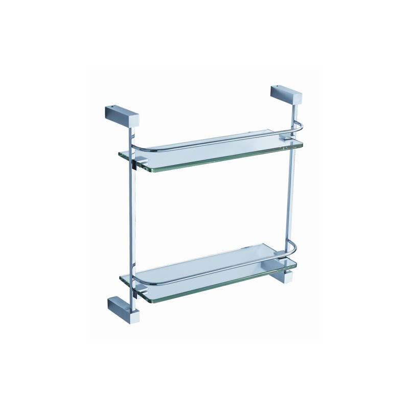 Fresca FAC0446 Ottimo 2 Tier Glass Shelf - Chrome