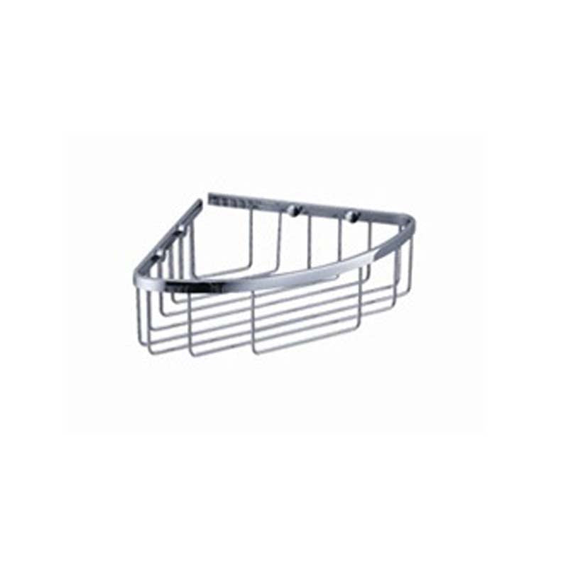 Fresca FAC1002 Single Corner Wire Basket - Chrome