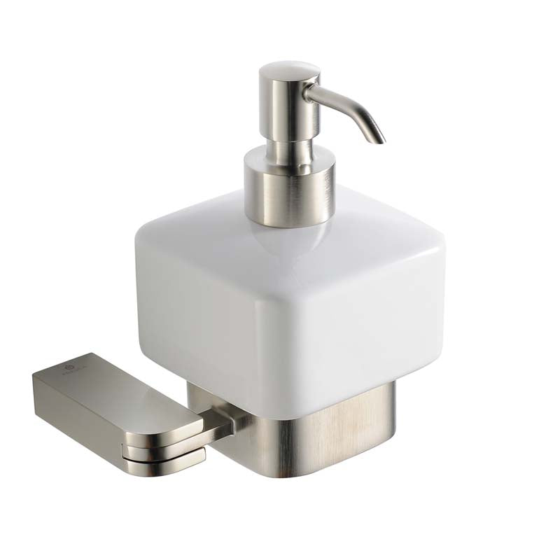 Fresca FAC1323BN Solido Wall Mount Lotion Dispenser - Brushed Nickel