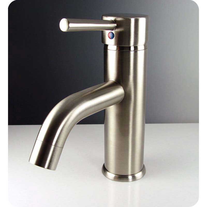 Fresca FFT1041BN Sillaro Single Hole Mount Bathroom Vanity Faucet - Brushed Nickel
